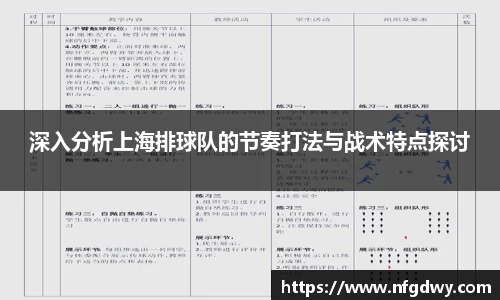 深入分析上海排球队的节奏打法与战术特点探讨